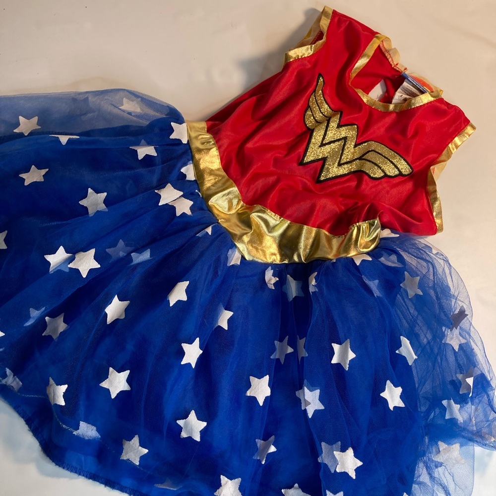 Wonder Woman girls costume dress medium